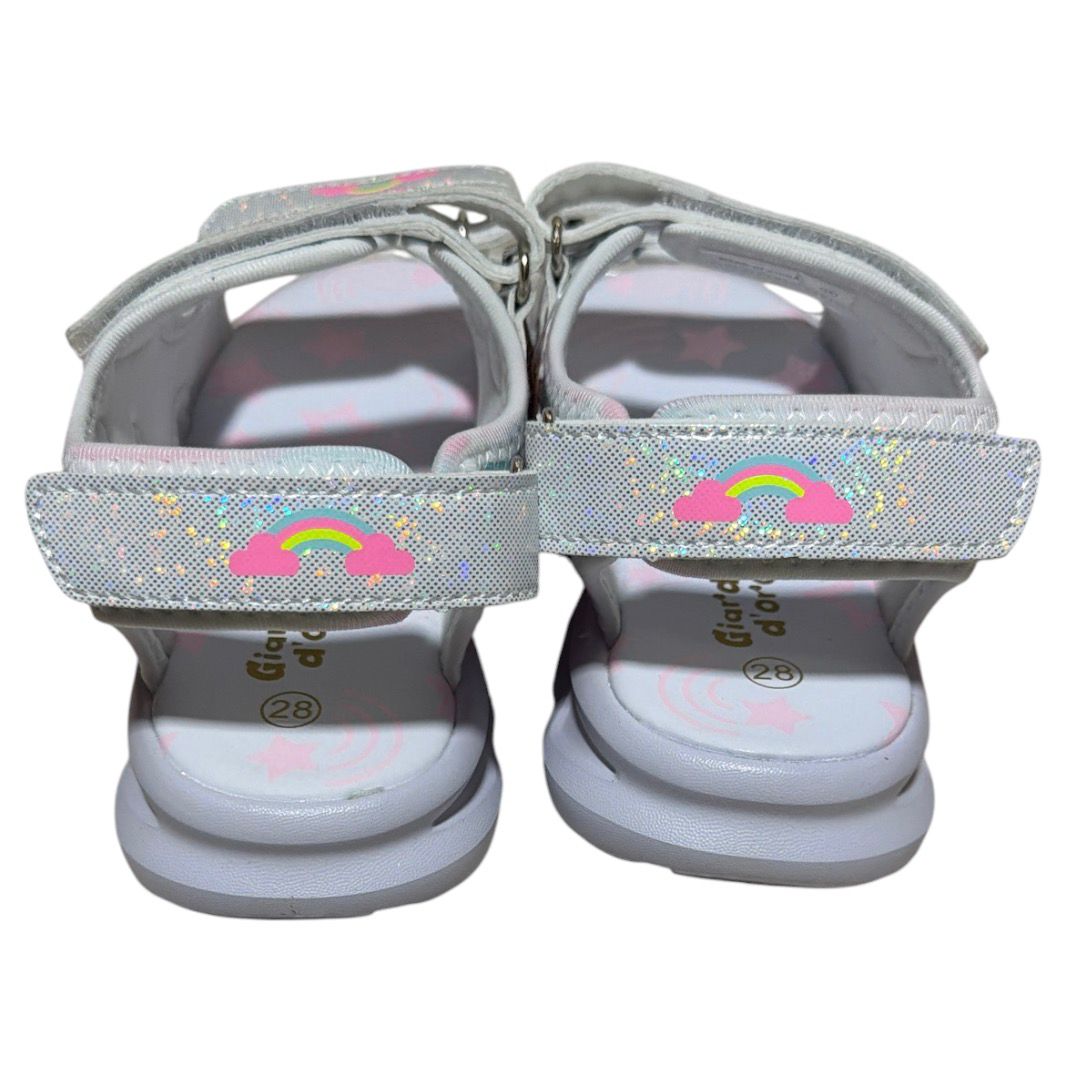 Sandalias con luces infantiles Giardino d'oro para niñas